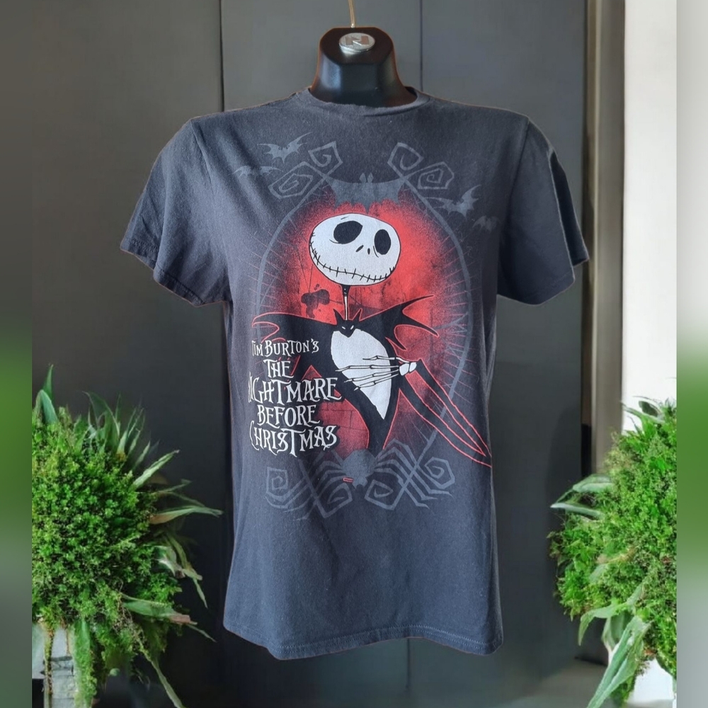 Disney Tim Burton's Nightmare Before Christmas Black T-Shirt